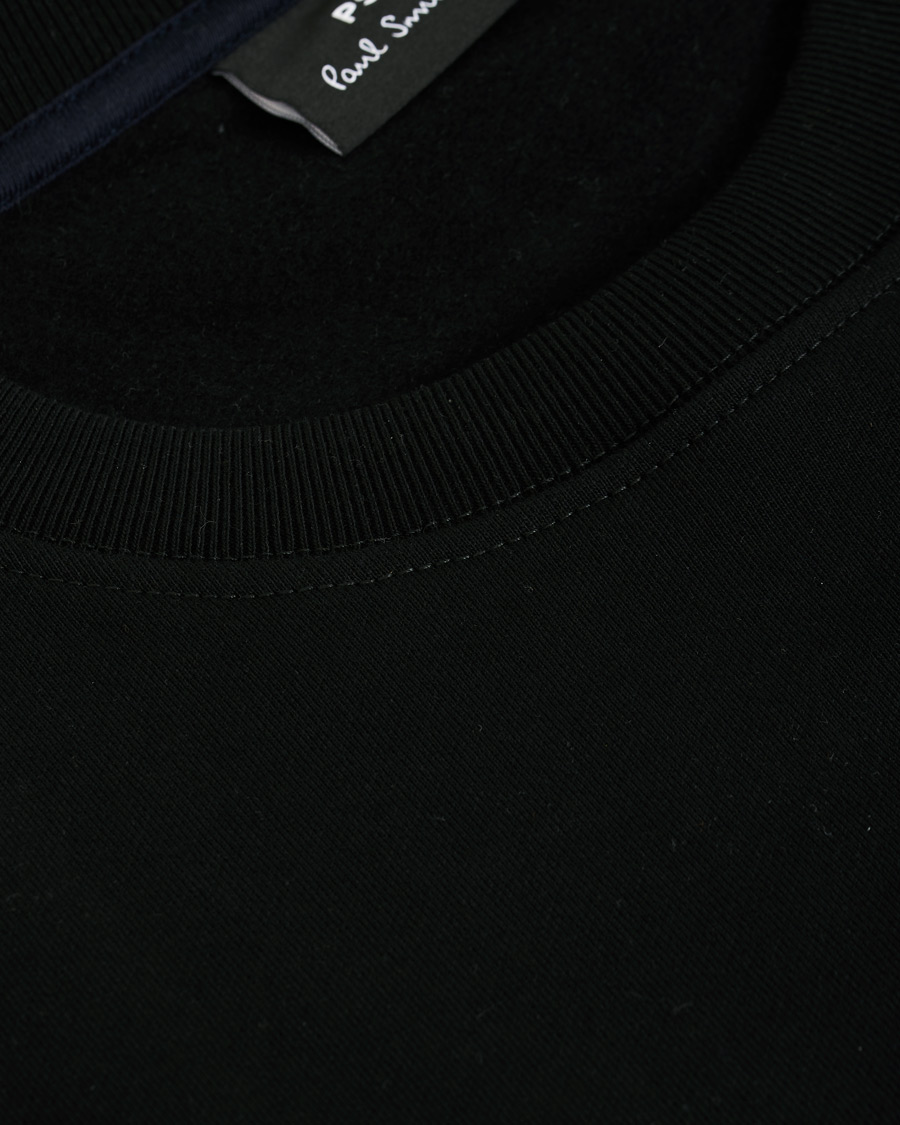 Herre | Gensere | PS Paul Smith | Organic Cotton Halo Zebra Sweatshirt Black