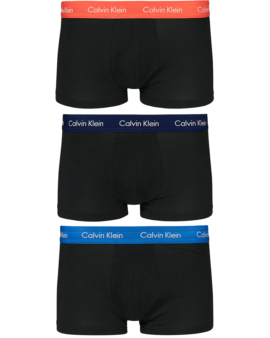 Herre | Undertøy | Calvin Klein | Cotton Stretch Trunk 3-Pack Minnow/Horoscope/Inferno