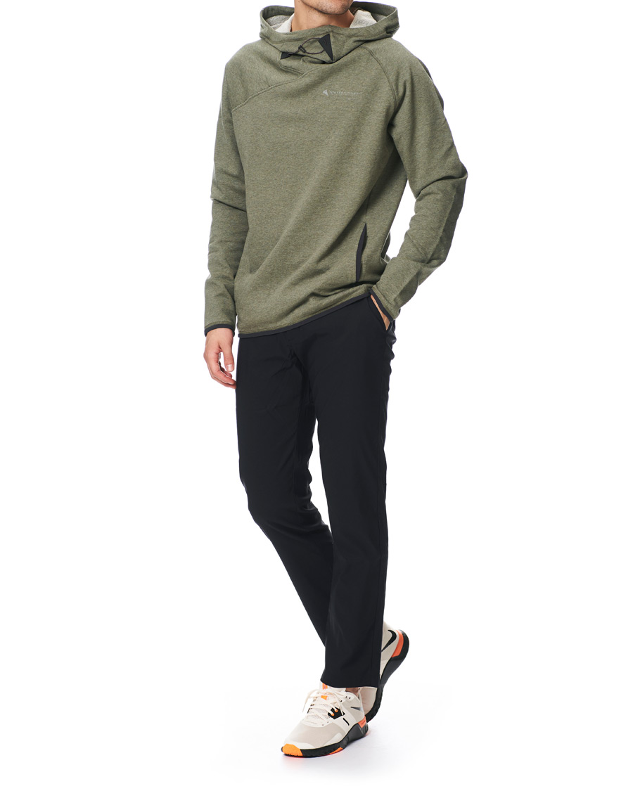 Herre | Gensere | Klättermusen | Falen Hooded Sweatshirt Dusty Green