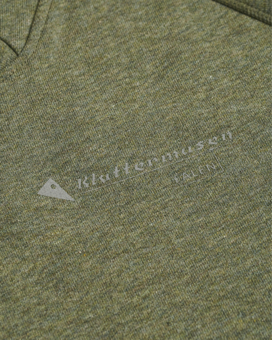 Herre | Gensere | Klättermusen | Falen Hooded Sweatshirt Dusty Green