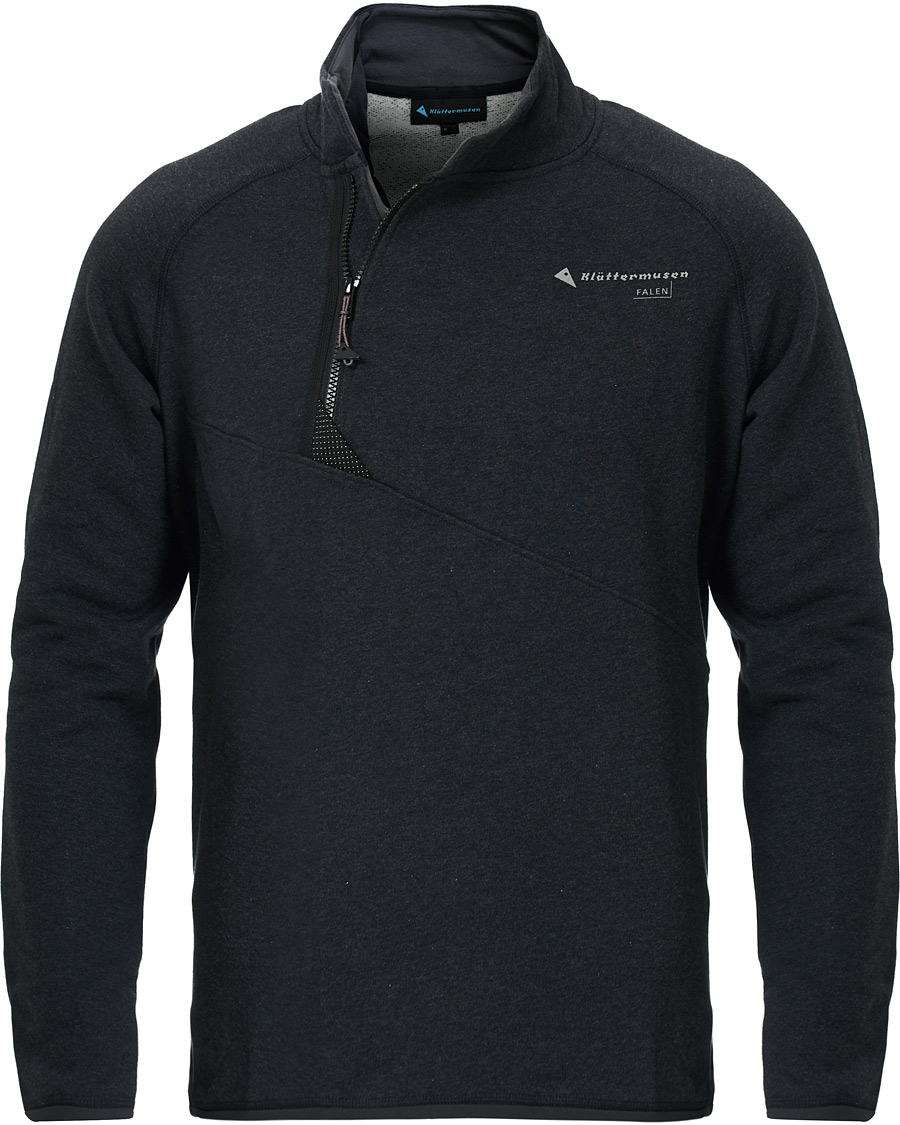 Herre | Gensere | Klättermusen | Falen Crew Neck Sweatshirt Raven