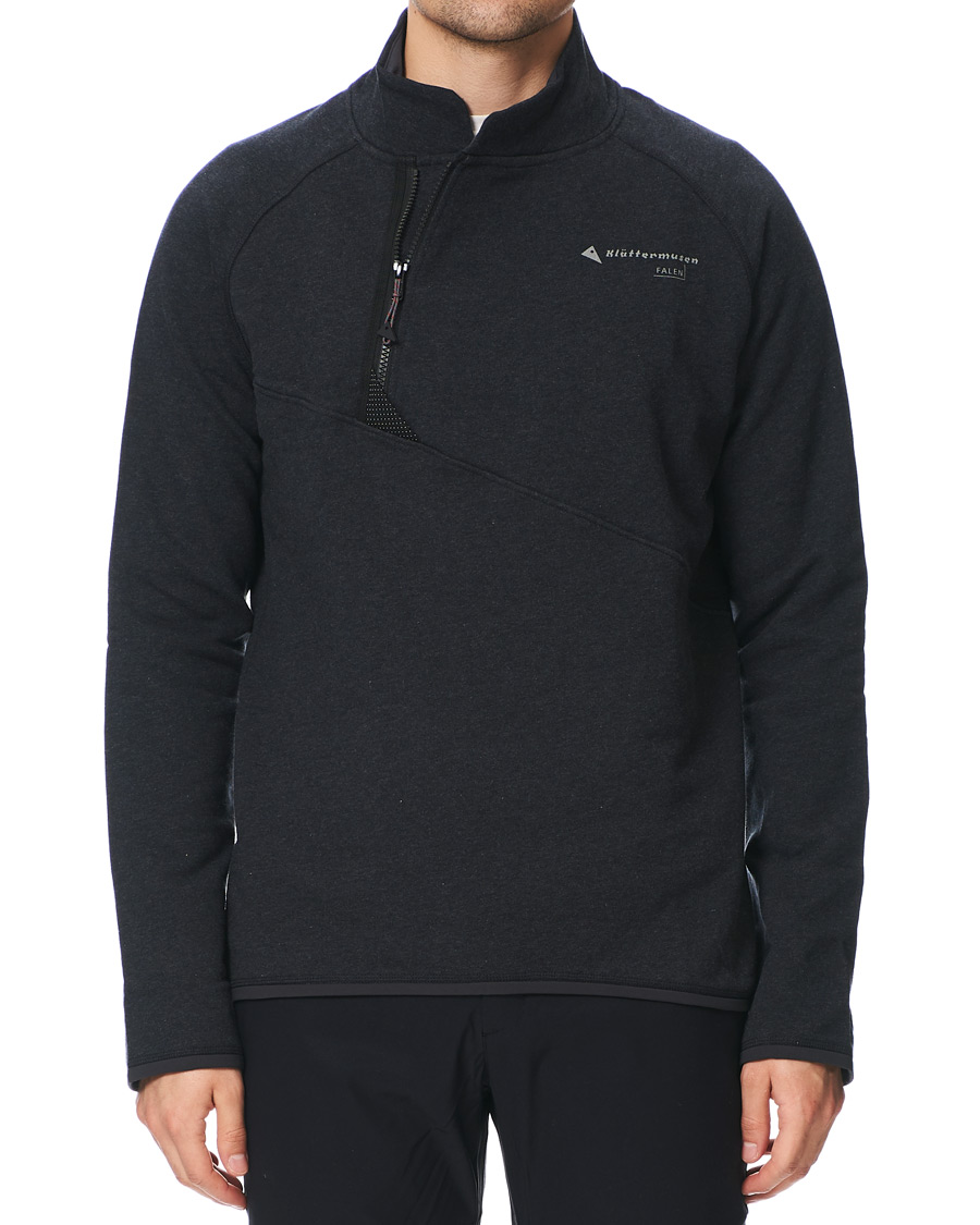 Herre | Gensere | Klättermusen | Falen Crew Neck Sweatshirt Raven