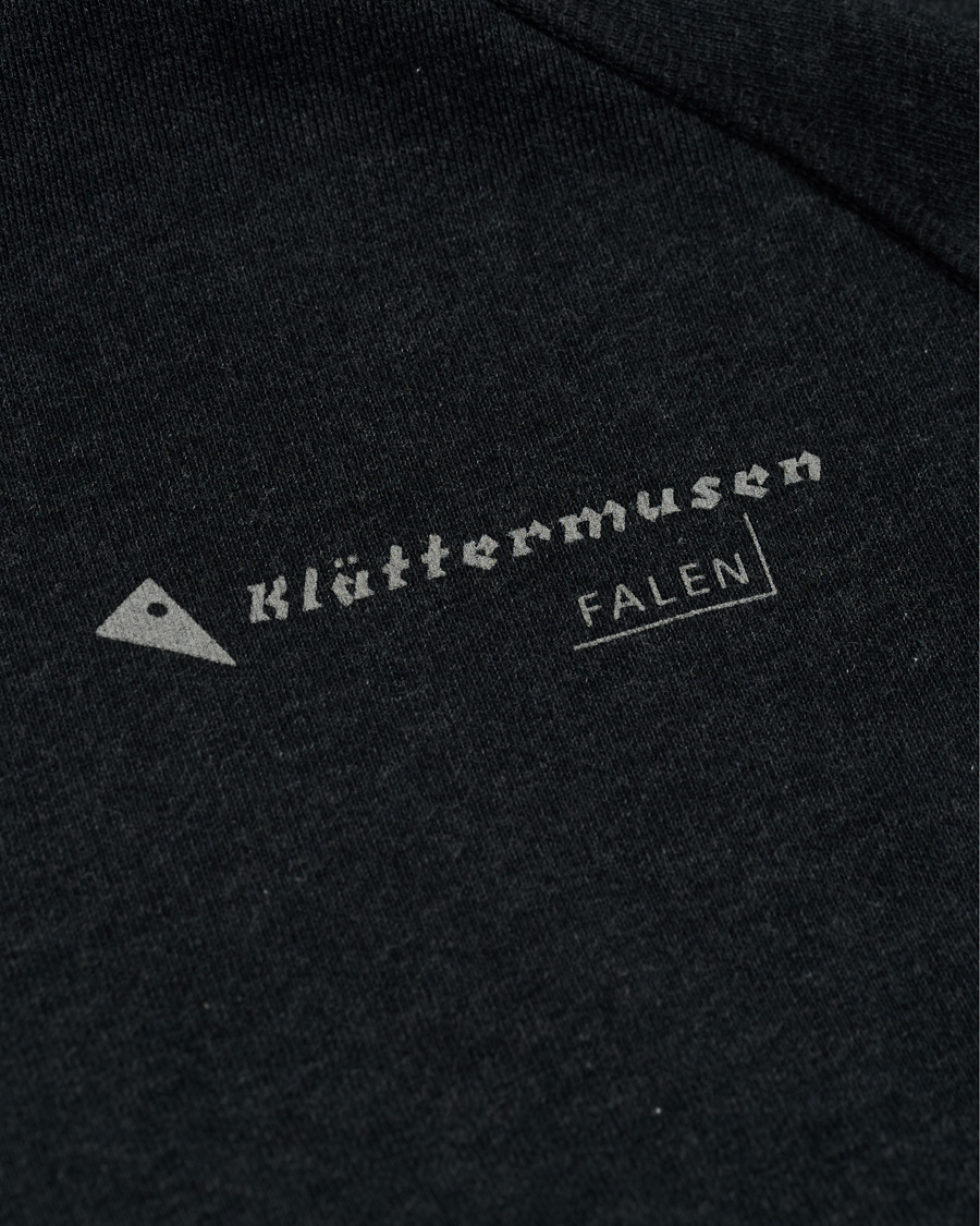 Herre | Gensere | Klättermusen | Falen Crew Neck Sweatshirt Raven
