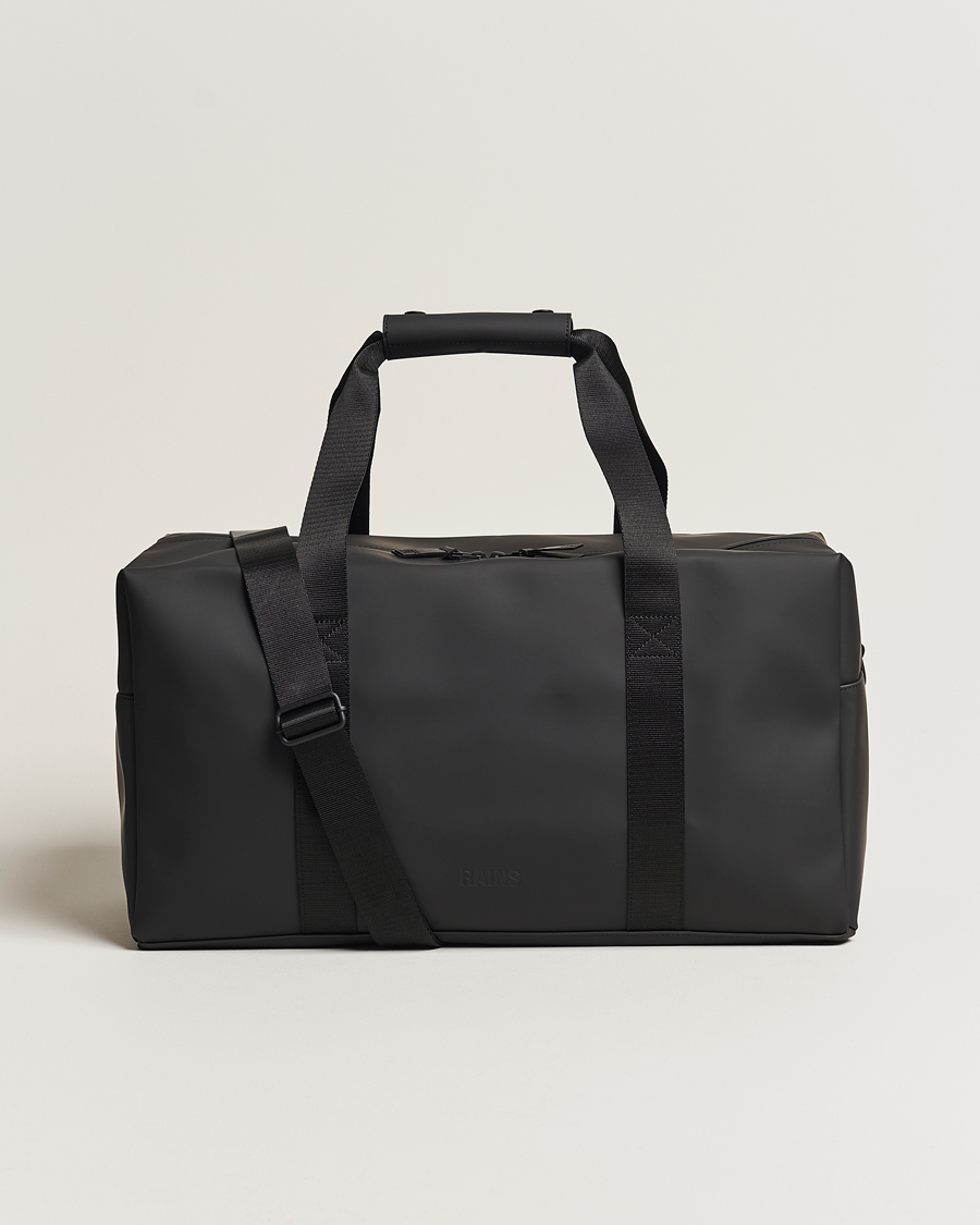 Herre | RAINS Small Weekendbag Black | RAINS | Small Weekendbag Black