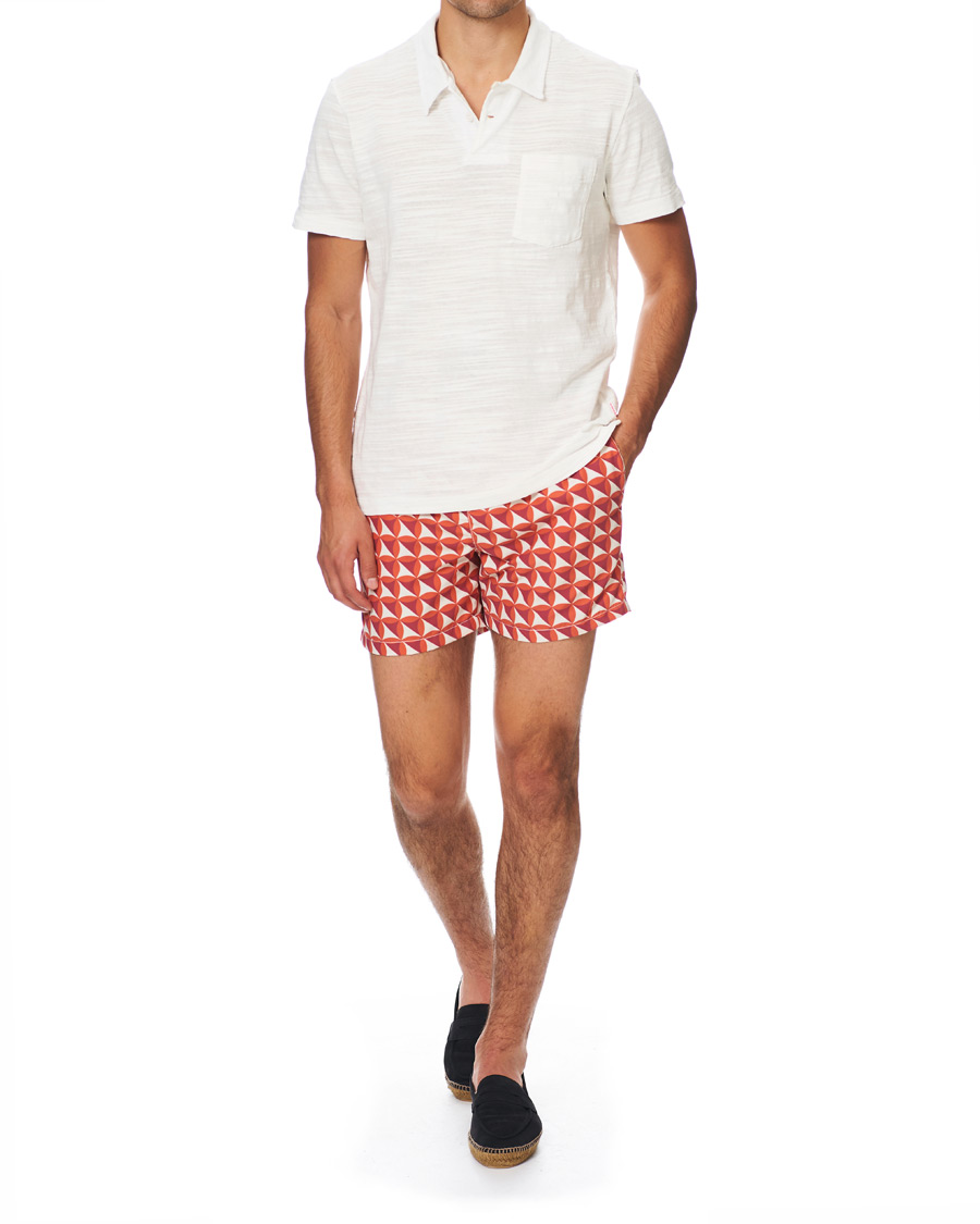 Herre | Badeshorts | Ripa Ripa | Vele Printed Swimshorts Red