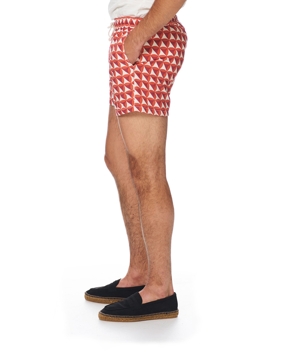 Herre | Badeshorts | Ripa Ripa | Vele Printed Swimshorts Red
