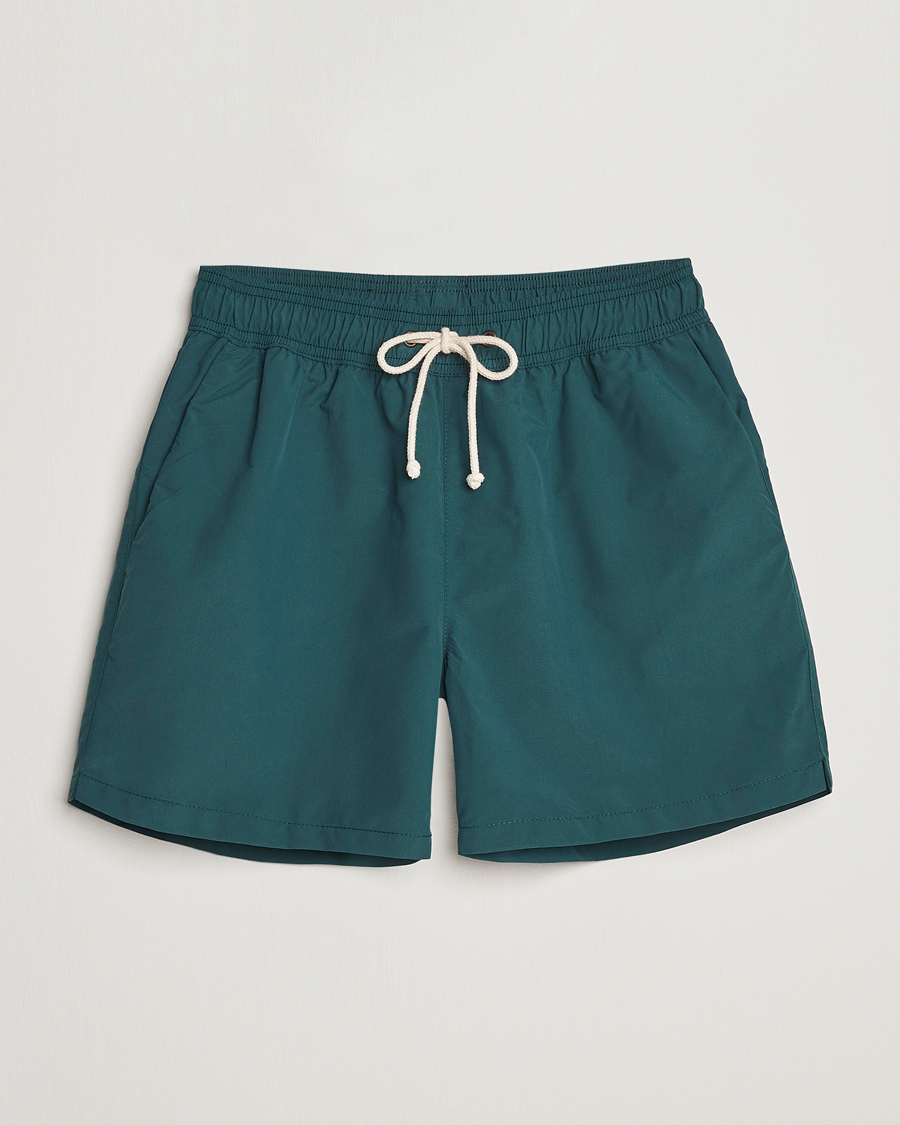 Herre | Badeshorts | Ripa Ripa | Plain Swimshorts Green