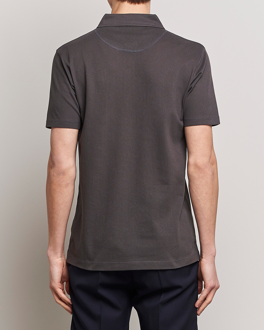 Herre | Pikéer | Sunspel | Riviera Polo Shirt Charcoal