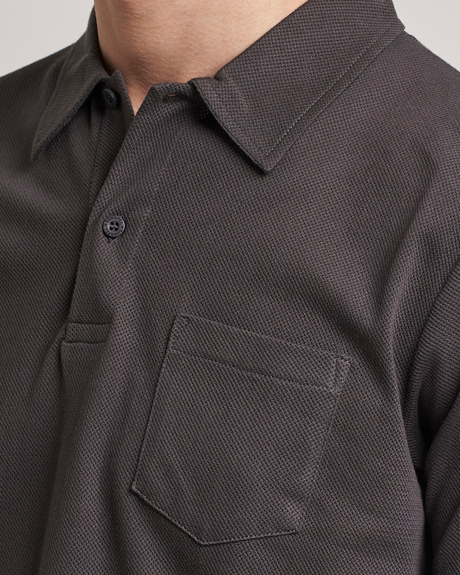 Herre | Pikéer | Sunspel | Riviera Polo Shirt Charcoal