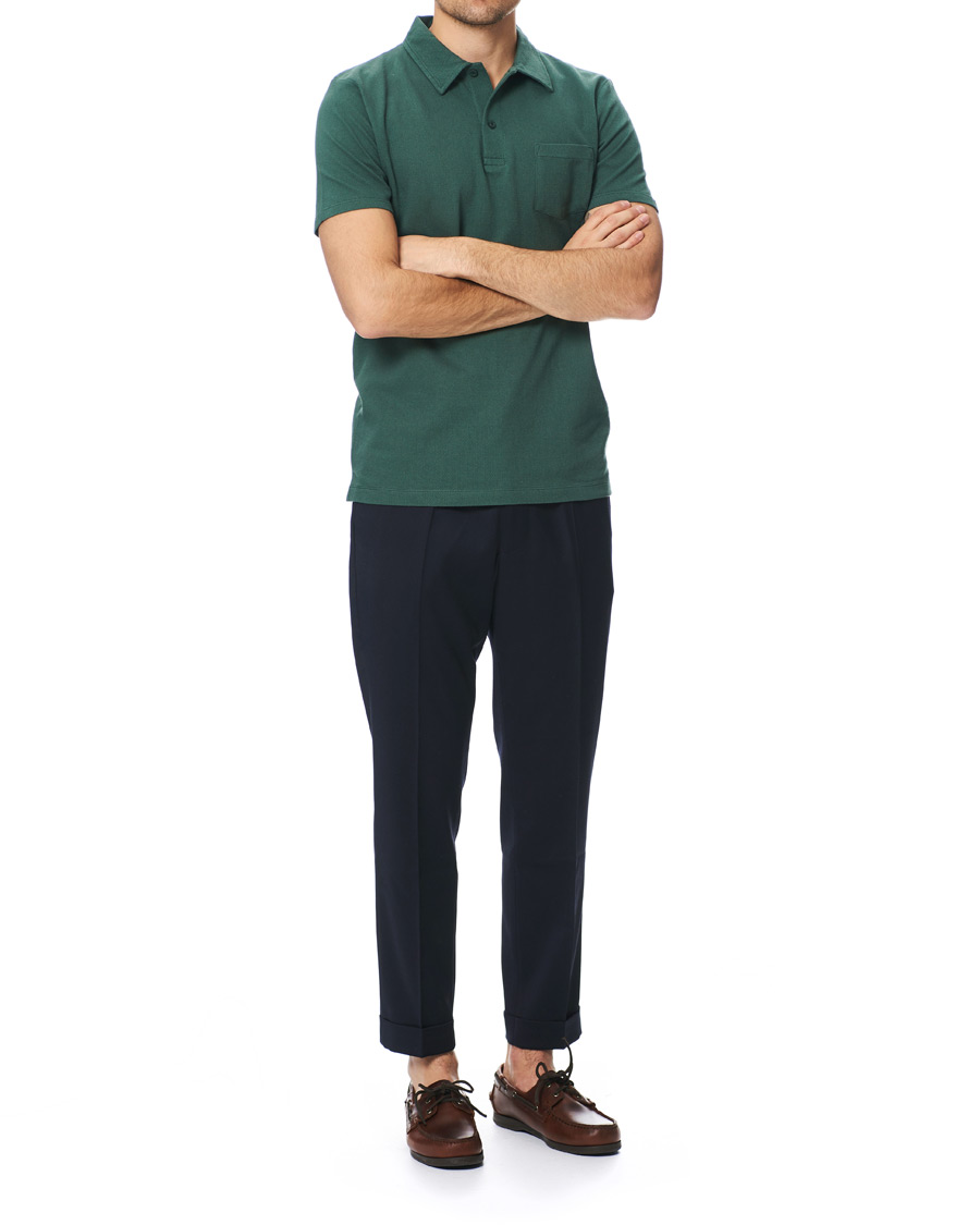 Herre | Pikéer | Sunspel | Riviera Polo Shirt Racing Green