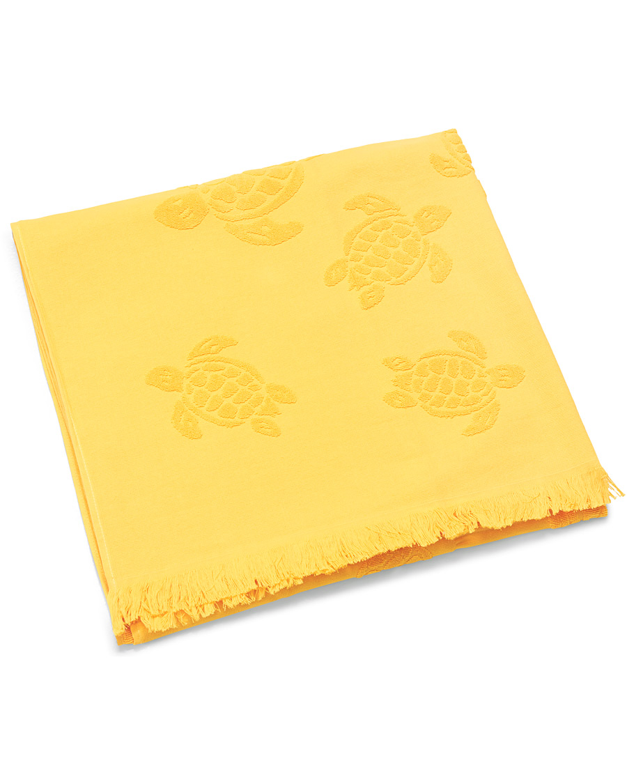 Herre | Badeshorts | Vilebrequin | Santah Jacquard Beach Towel Curry