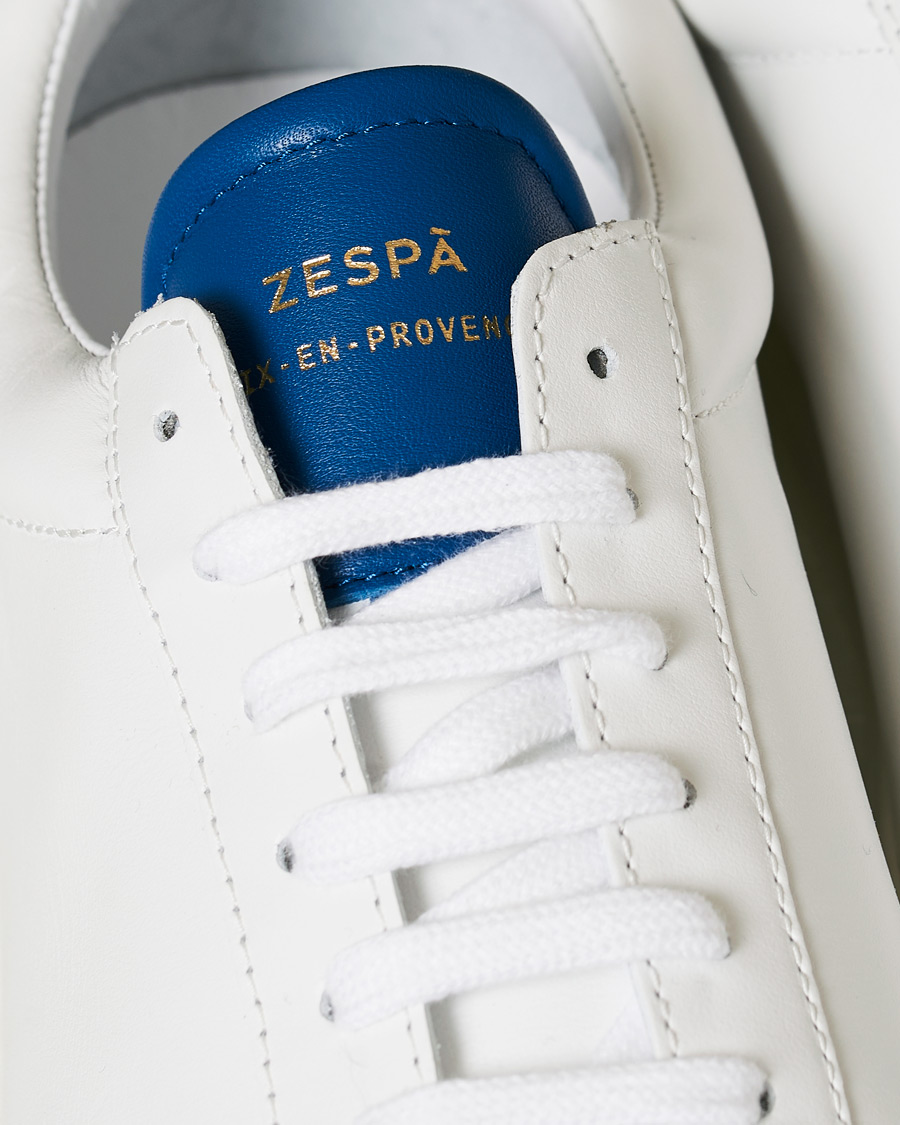 Herre | Zespà ZSP4 OG APLA Leather Sneakers White/Massila | Zespà | ZSP4 OG APLA Leather Sneakers White/Massila