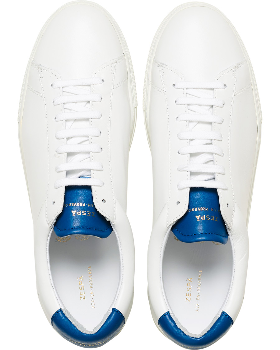 Herre | Zespà ZSP4 OG APLA Leather Sneakers White/Massila | Zespà | ZSP4 OG APLA Leather Sneakers White/Massila