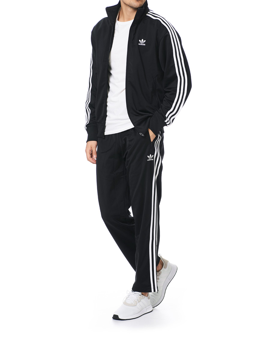 Herre | Gensere | adidas Originals | Firebird Full Zip Sweater Black