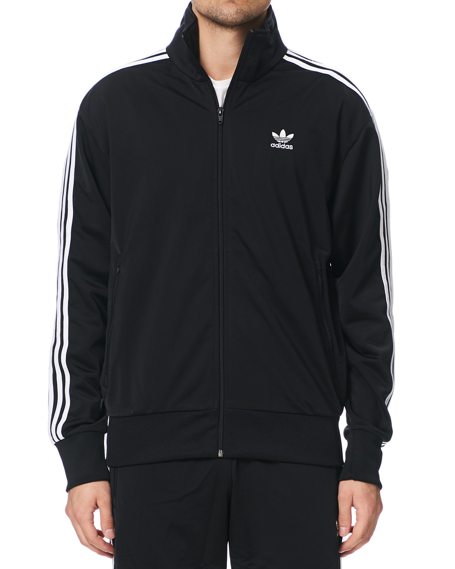 Herre | Gensere | adidas Originals | Firebird Full Zip Sweater Black