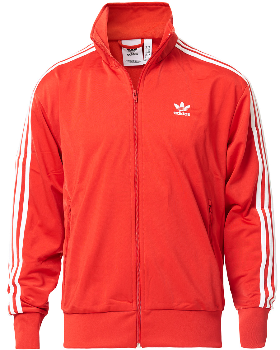 Herre | Gensere | adidas Originals | Firebird Full Zip Sweater Red