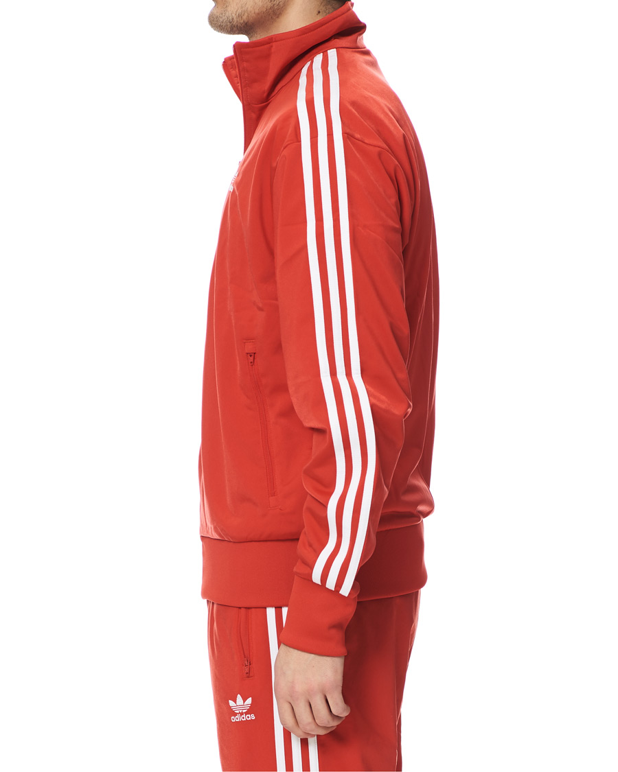 Herre | Gensere | adidas Originals | Firebird Full Zip Sweater Red
