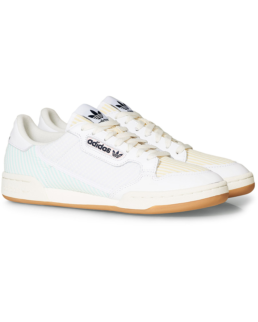 Herre | adidas Originals Continental 80 Sneaker White/Green | adidas Originals | Continental 80 Sneaker White/Green