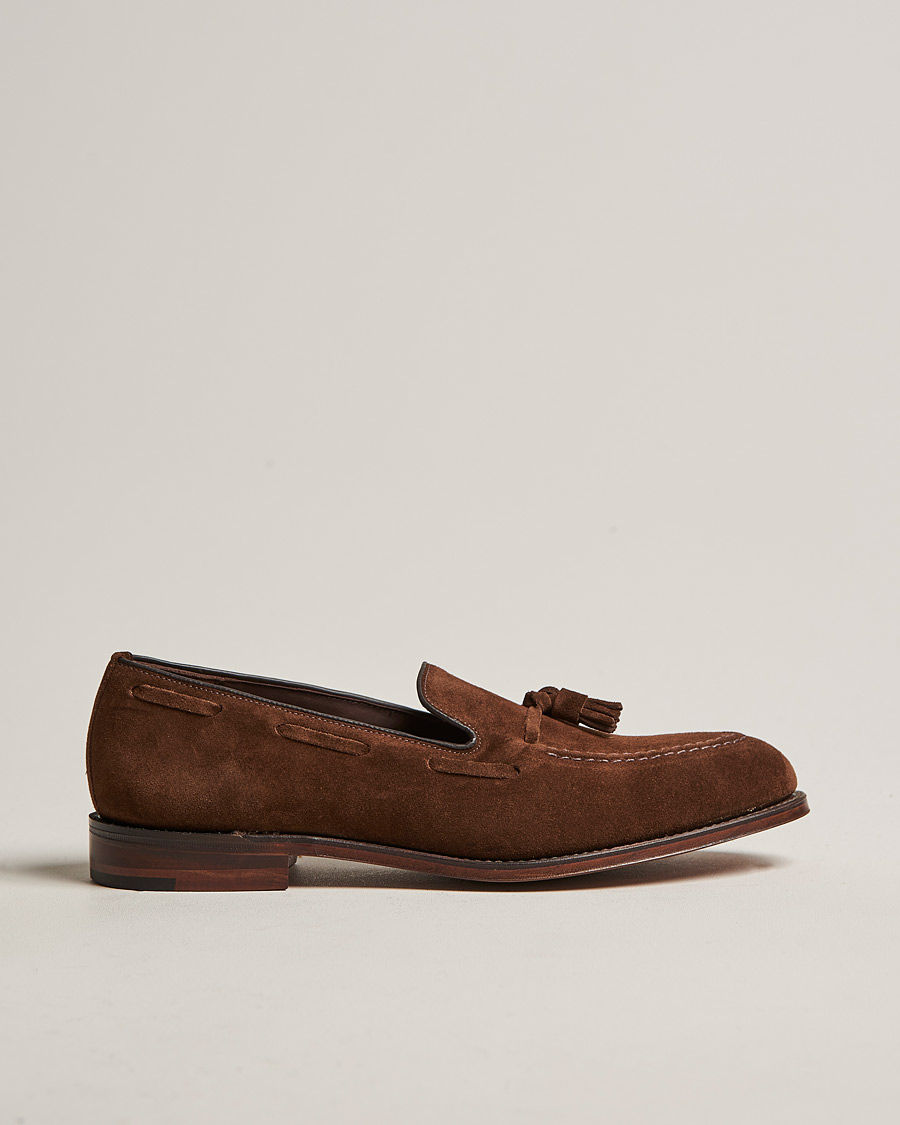Herre |  | Loake 1880 | Russell Tassel Loafer Polo Oiled Suede