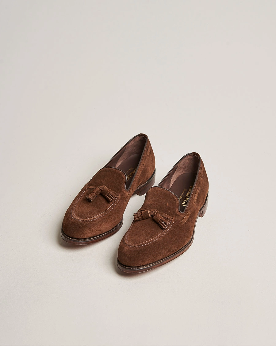 Herre | Best of British | Loake 1880 | Russell Tassel Loafer Polo Oiled Suede