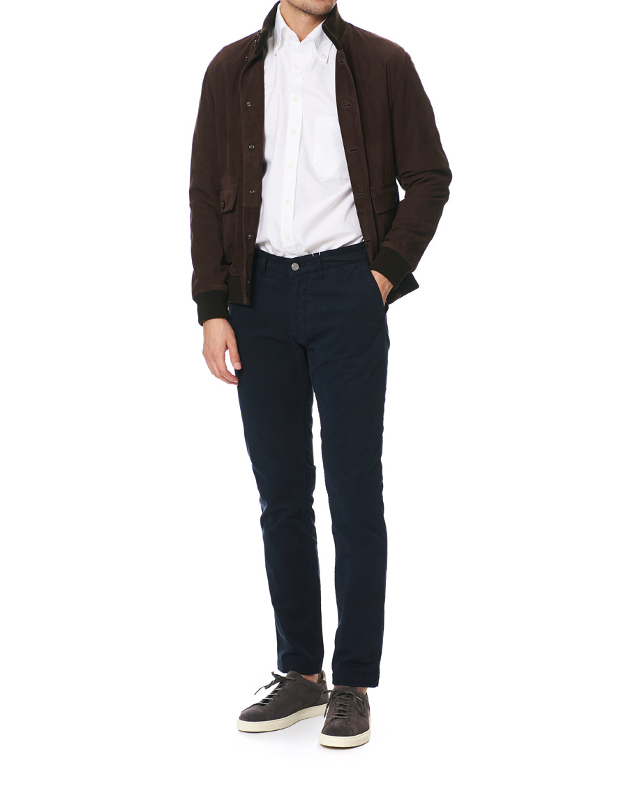 Herre | Skjorter | Stenströms | Slimline Oxford Shirt White