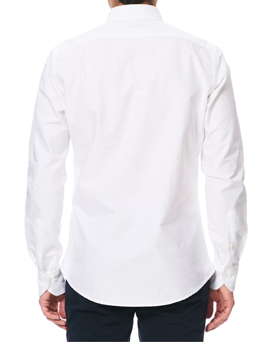 Herre | Skjorter | Stenströms | Slimline Oxford Shirt White