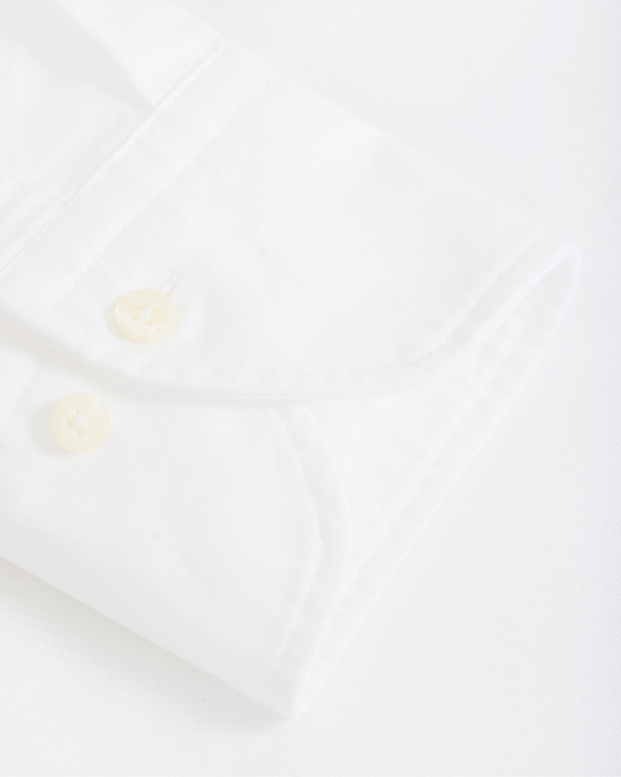 Herre | Skjorter | Stenströms | Slimline Oxford Shirt White