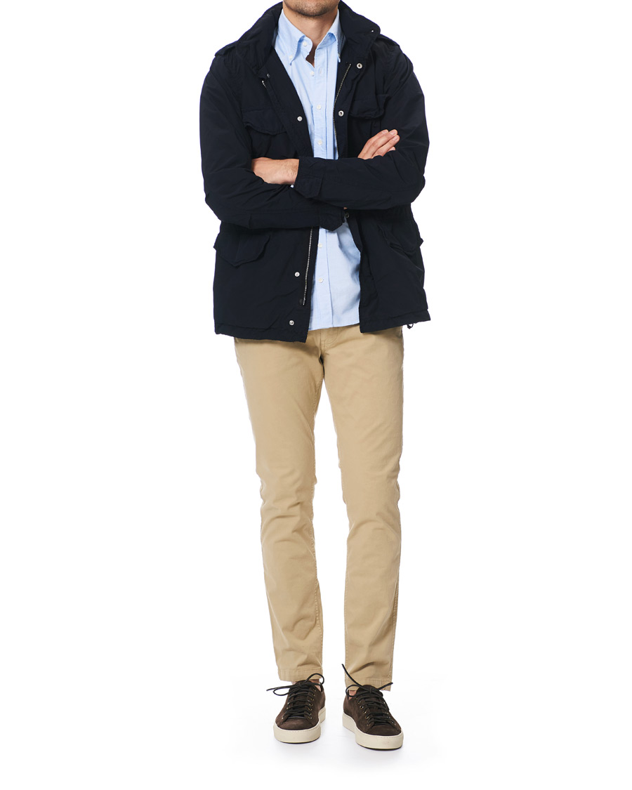 Herre | Skjorter | Stenströms | Slimline Oxford Shirt Light Blue
