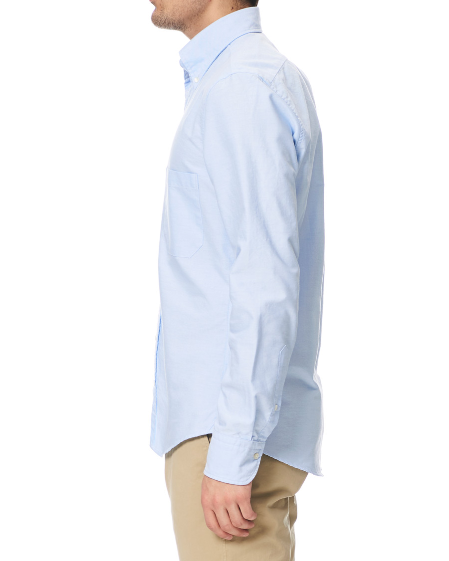Herre | Skjorter | Stenströms | Slimline Oxford Shirt Light Blue