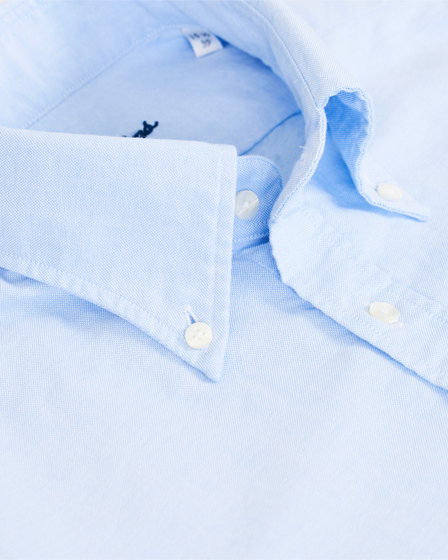 Herre | Skjorter | Stenströms | Slimline Oxford Shirt Light Blue