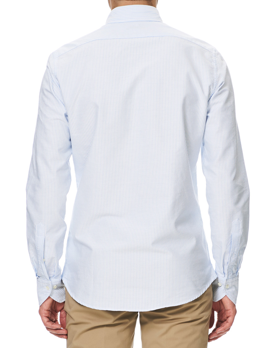 Herre | Skjorter | Stenströms | Slimline Oxford Shirt Blue/White