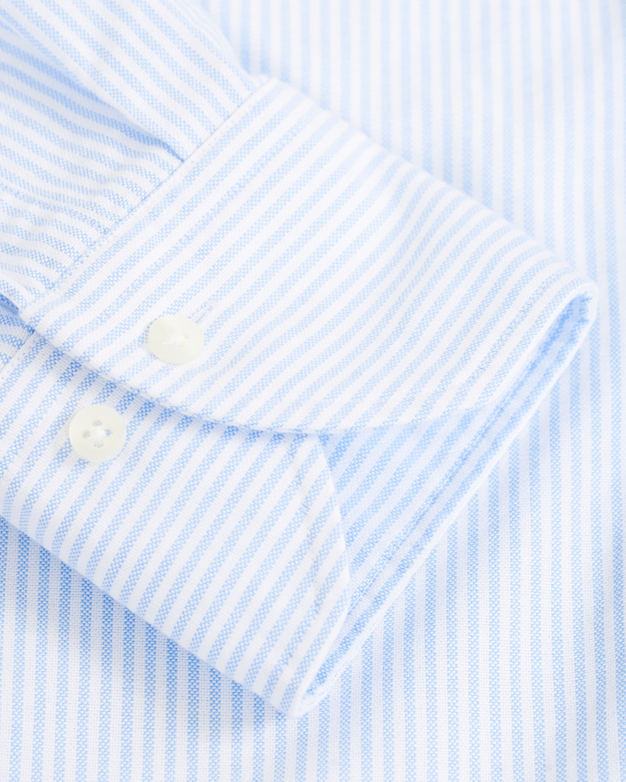 Herre | Skjorter | Stenströms | Slimline Oxford Shirt Blue/White