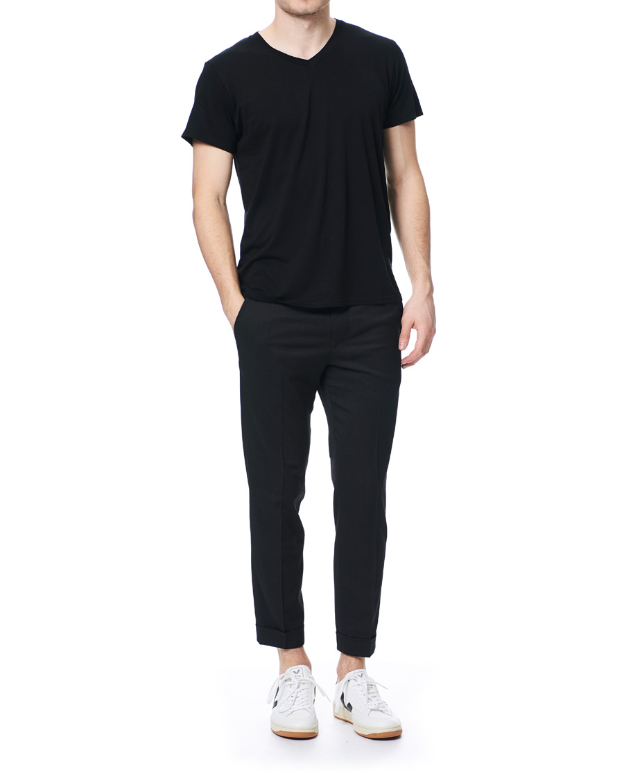 Herre | T-Shirts | CDLP | V-Neck Tee Black