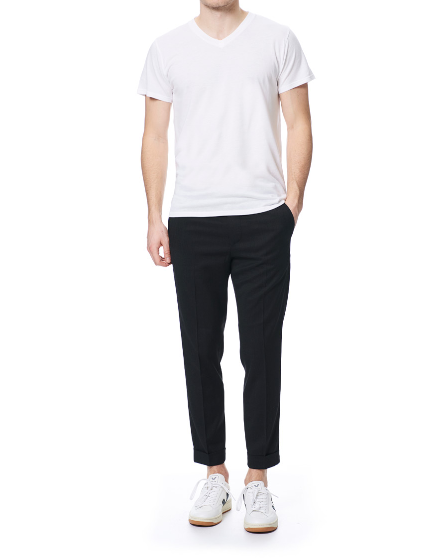 Herre | T-Shirts | CDLP | V-Neck Tee White