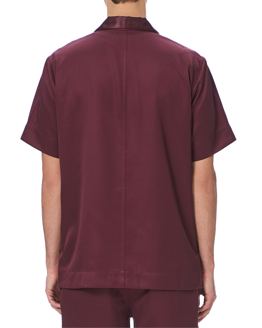 Herre | Pyjamaser og badekåper | CDLP | Home Suit Short Sleeve Burgundy