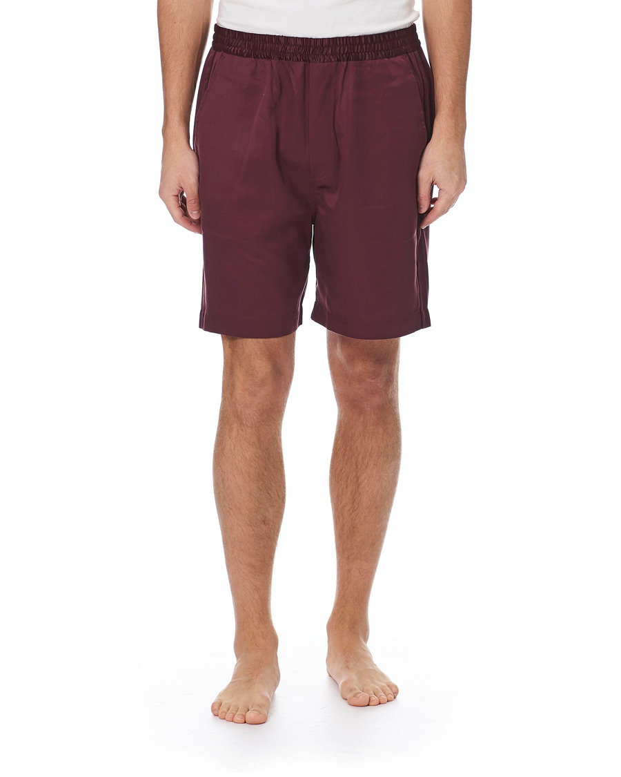Herre | Pyjamaser og badekåper | CDLP | Home Suit Short Sleeve Burgundy