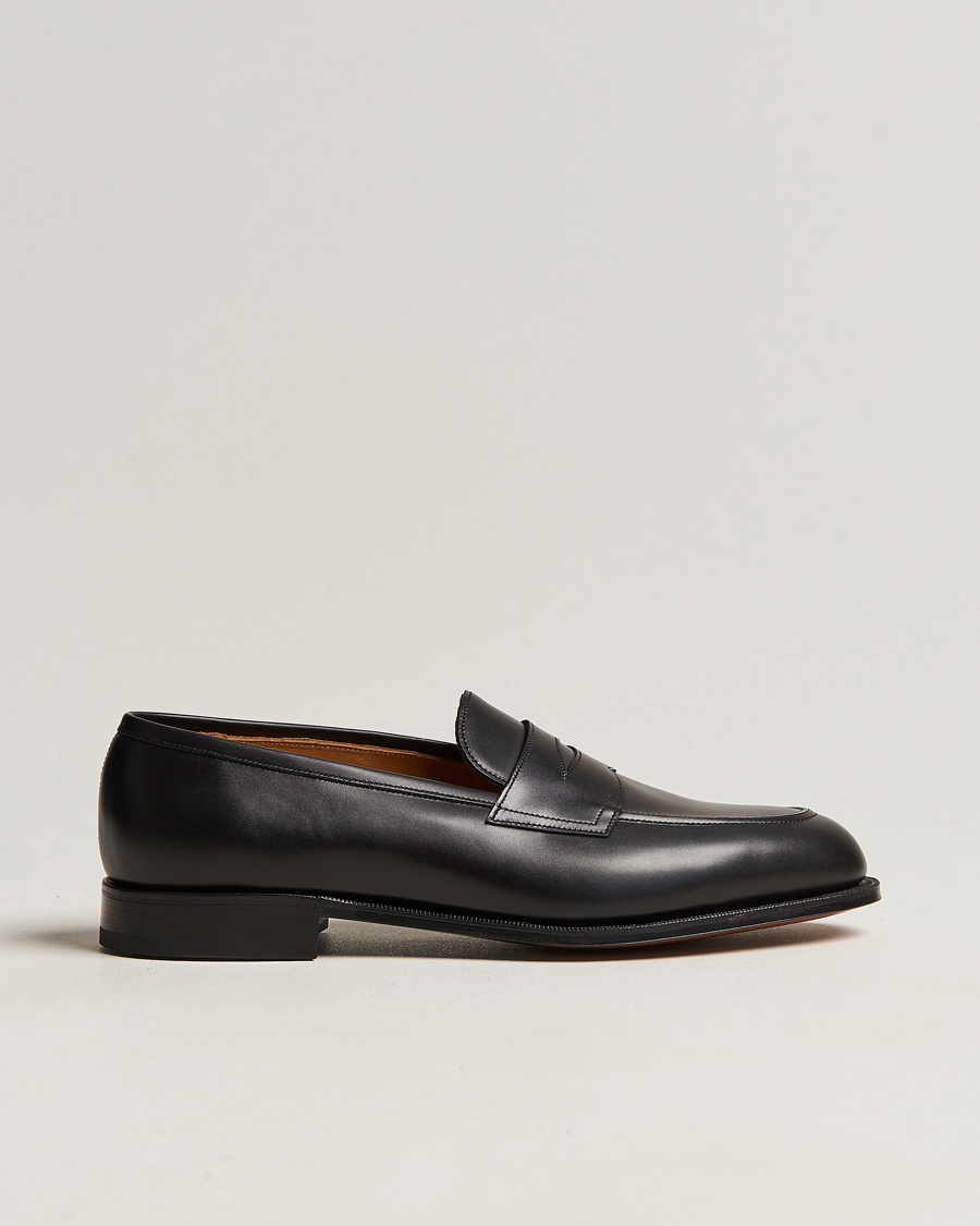 Herre |  | Edward Green | Piccadilly Penny Loafer Black Calf