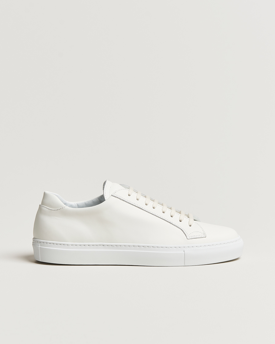 Herre | Hvite sneakers | Sweyd | 055 Sneakers White Leather 