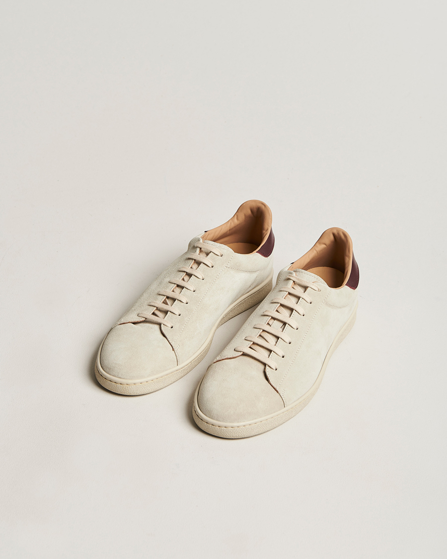 Herre | Sweyd | Sweyd | TI Sneakers Crema Suede/Wine