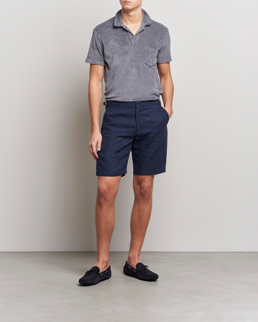 Herre | Pikéer | Orlebar Brown | Terry Polo Granite