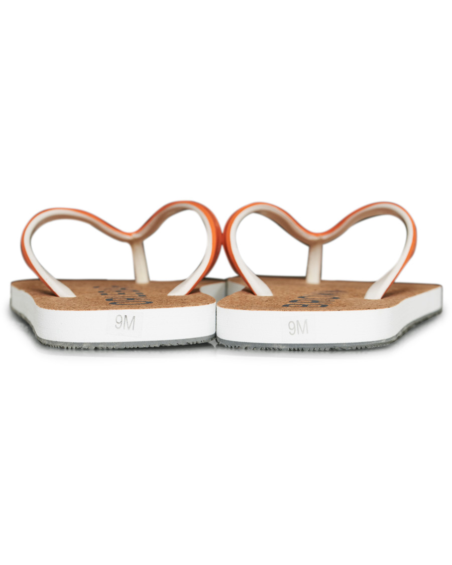 Herre | Orlebar Brown Haston Cork Flip Flops Clementine | Orlebar Brown | Haston Cork Flip Flops Clementine