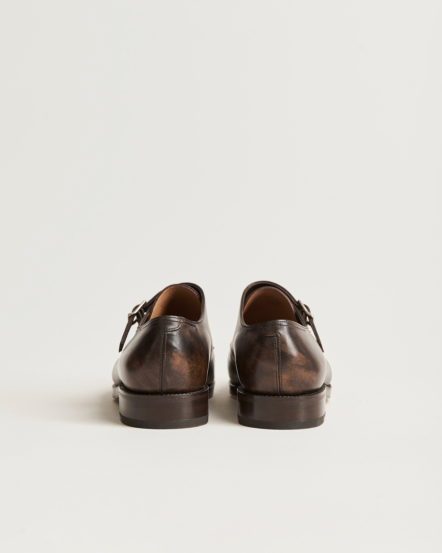 Herre | Munkesko | John Lobb | William Double Monkstrap Dark Brown Calf