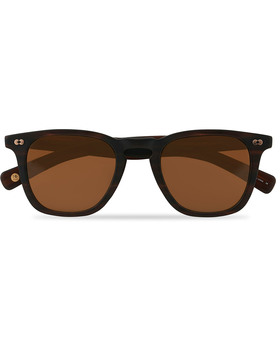 Herre | Solbriller | Garrett Leight | Brooks X 48 Sunglasses Brandy Tortoise