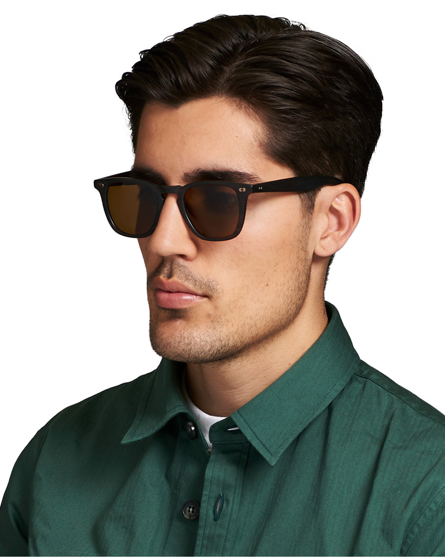Herre | Garrett Leight Brooks X 48 Sunglasses Brandy Tortoise | Garrett Leight | Brooks X 48 Sunglasses Brandy Tortoise