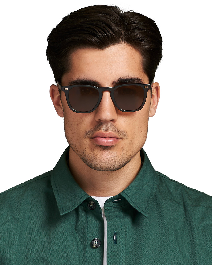 Herre | Garrett Leight Brooks X 48 Sunglasses Brandy Tortoise | Garrett Leight | Brooks X 48 Sunglasses Brandy Tortoise