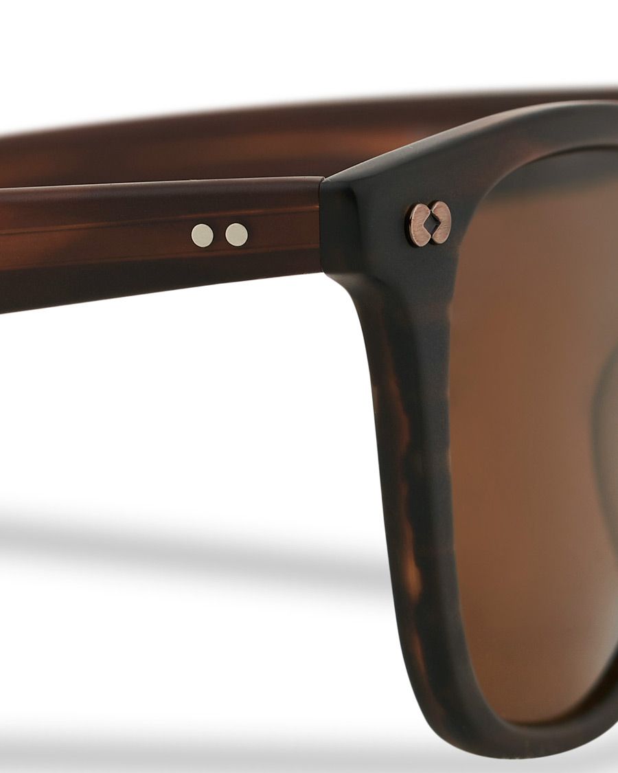 Herre | Garrett Leight Brooks X 48 Sunglasses Brandy Tortoise | Garrett Leight | Brooks X 48 Sunglasses Brandy Tortoise