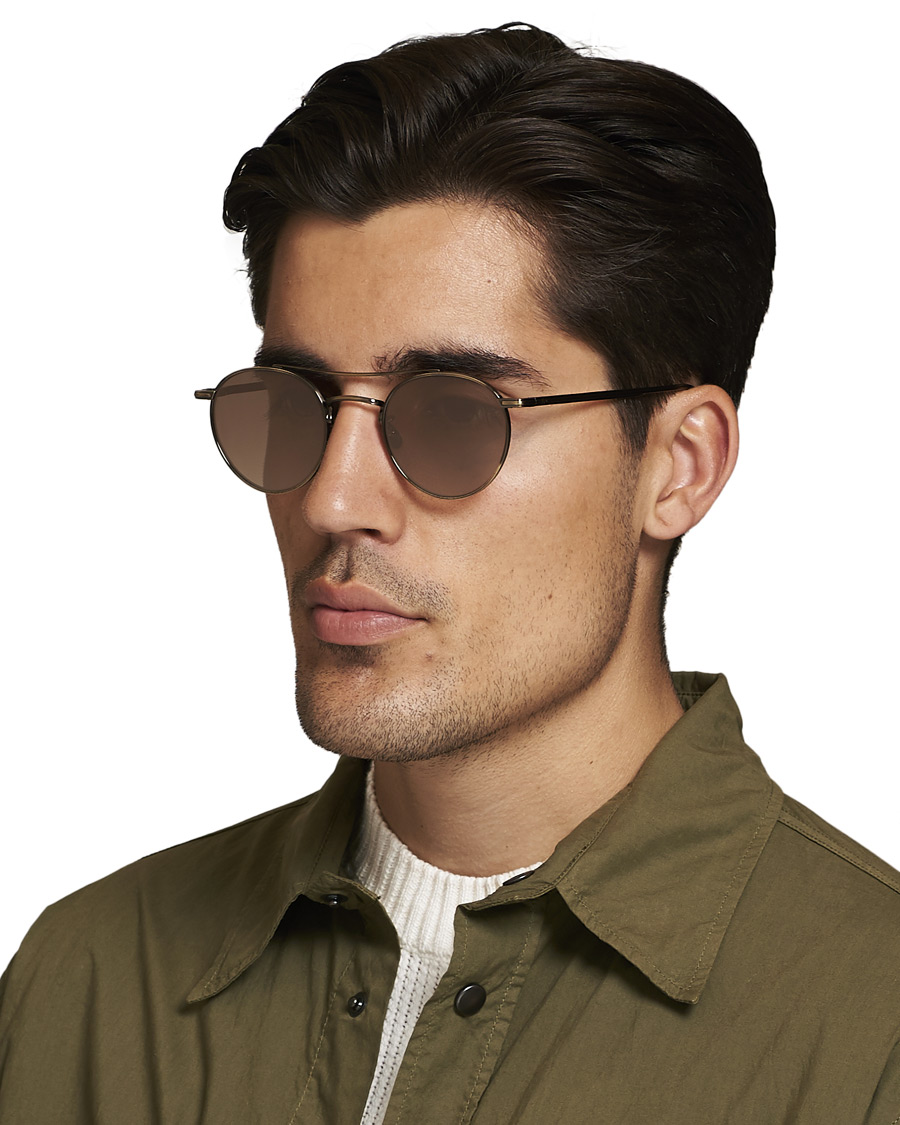 Herre | Garrett Leight Limited Edition X Rimowa 49 Sunglasses Flat Sienna | Garrett Leight | Limited Edition X Rimowa 49 Sunglasses Flat Sienna