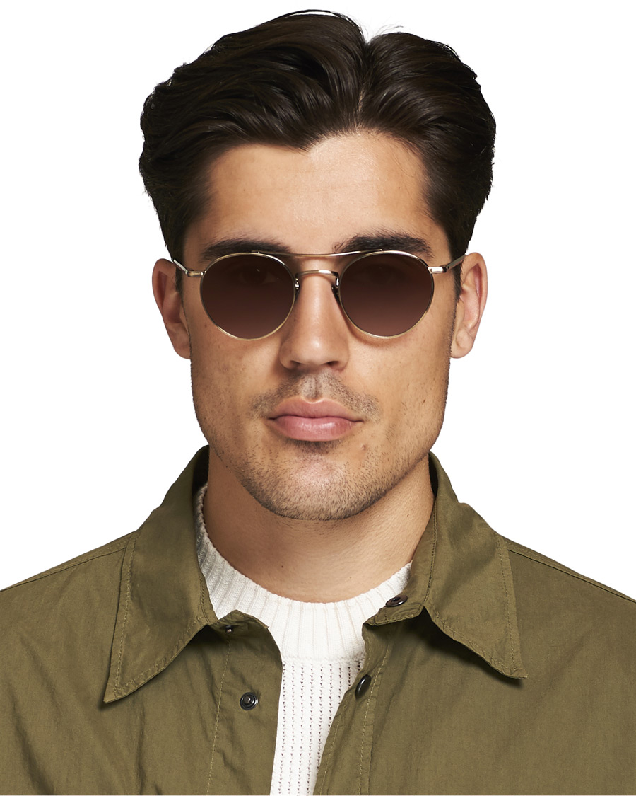Herre | Garrett Leight Limited Edition X Rimowa 49 Sunglasses Flat Sienna | Garrett Leight | Limited Edition X Rimowa 49 Sunglasses Flat Sienna