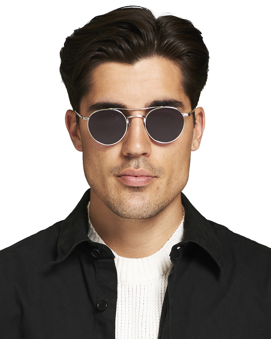 Herre | Garrett Leight Limited Edition X Rimowa 49 Sunglasses Flat Navy | Garrett Leight | Limited Edition X Rimowa 49 Sunglasses Flat Navy