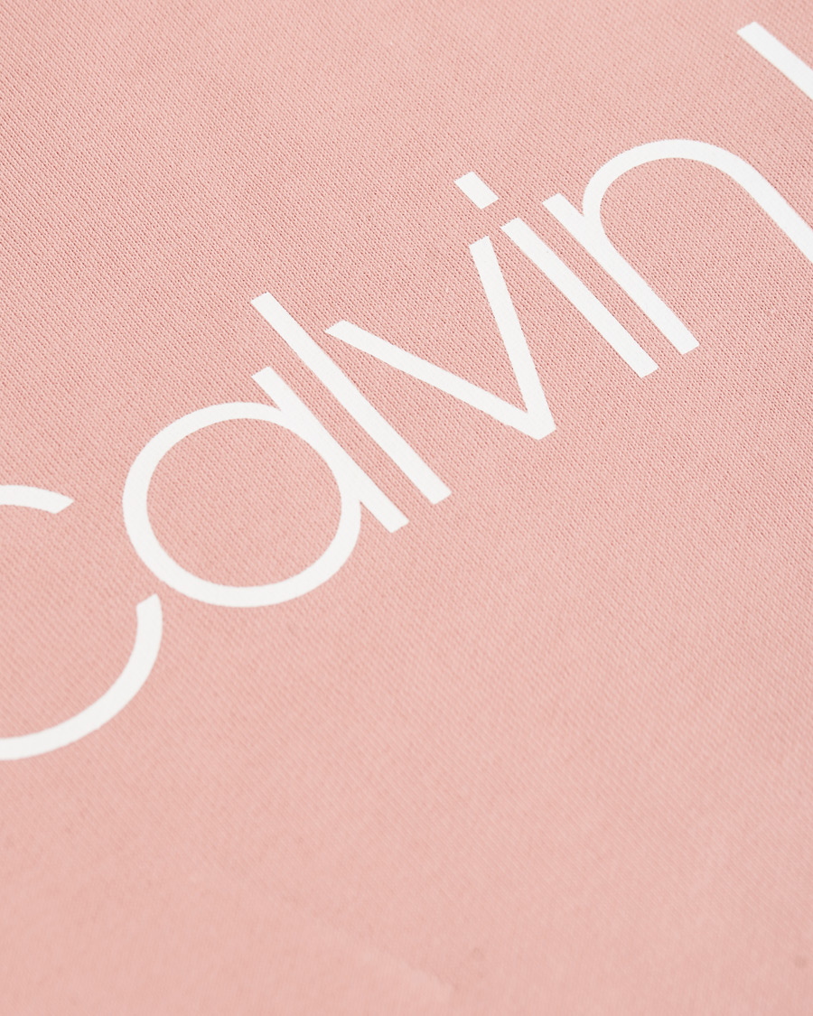 Herre | Gensere | Calvin Klein | Front Logo Hoodie Muted Pink